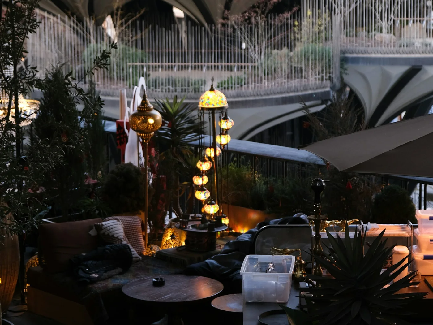 Lounge sous les étoiles