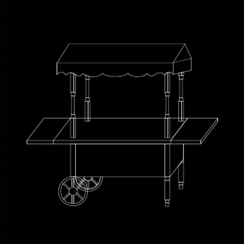 Carousel — dessin technique