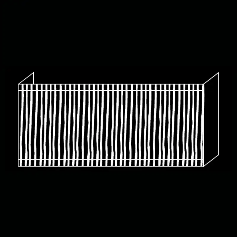 Console DJ chandelle — dessin technique