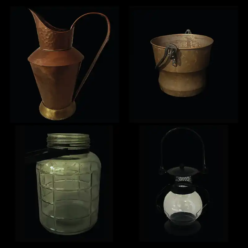 Lot d'accessoires vintage — photo