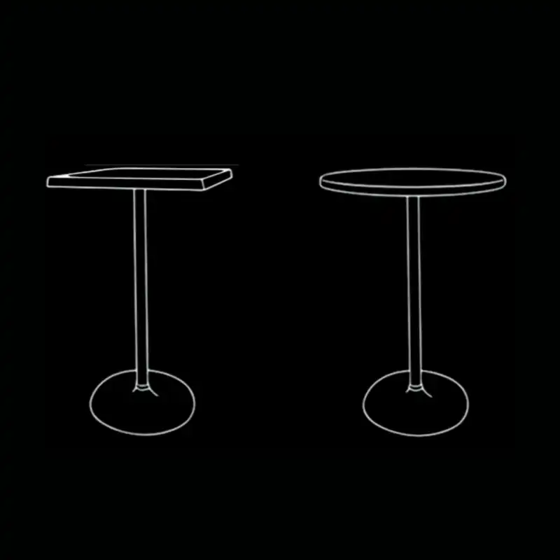Mange-debout design — dessin technique