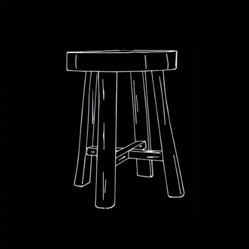 Mange-debout Inwood — dessin technique
