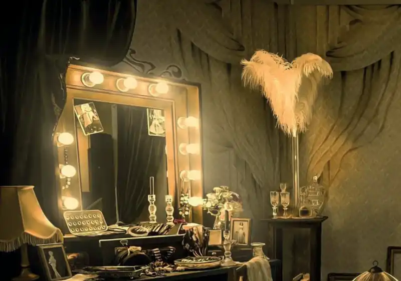 Miroir maquillage — photo