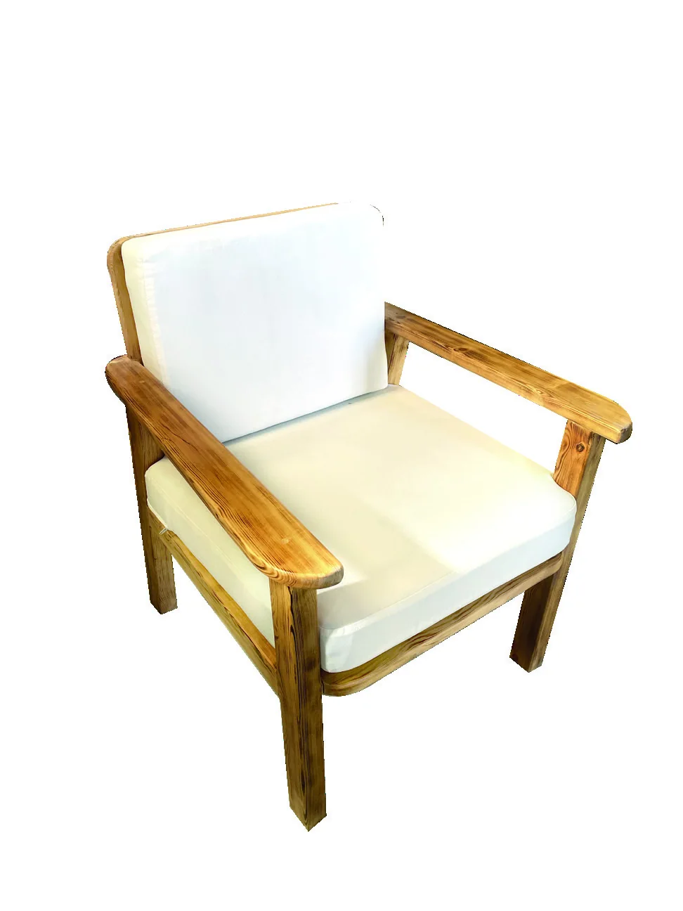 Fauteuil bois naturel