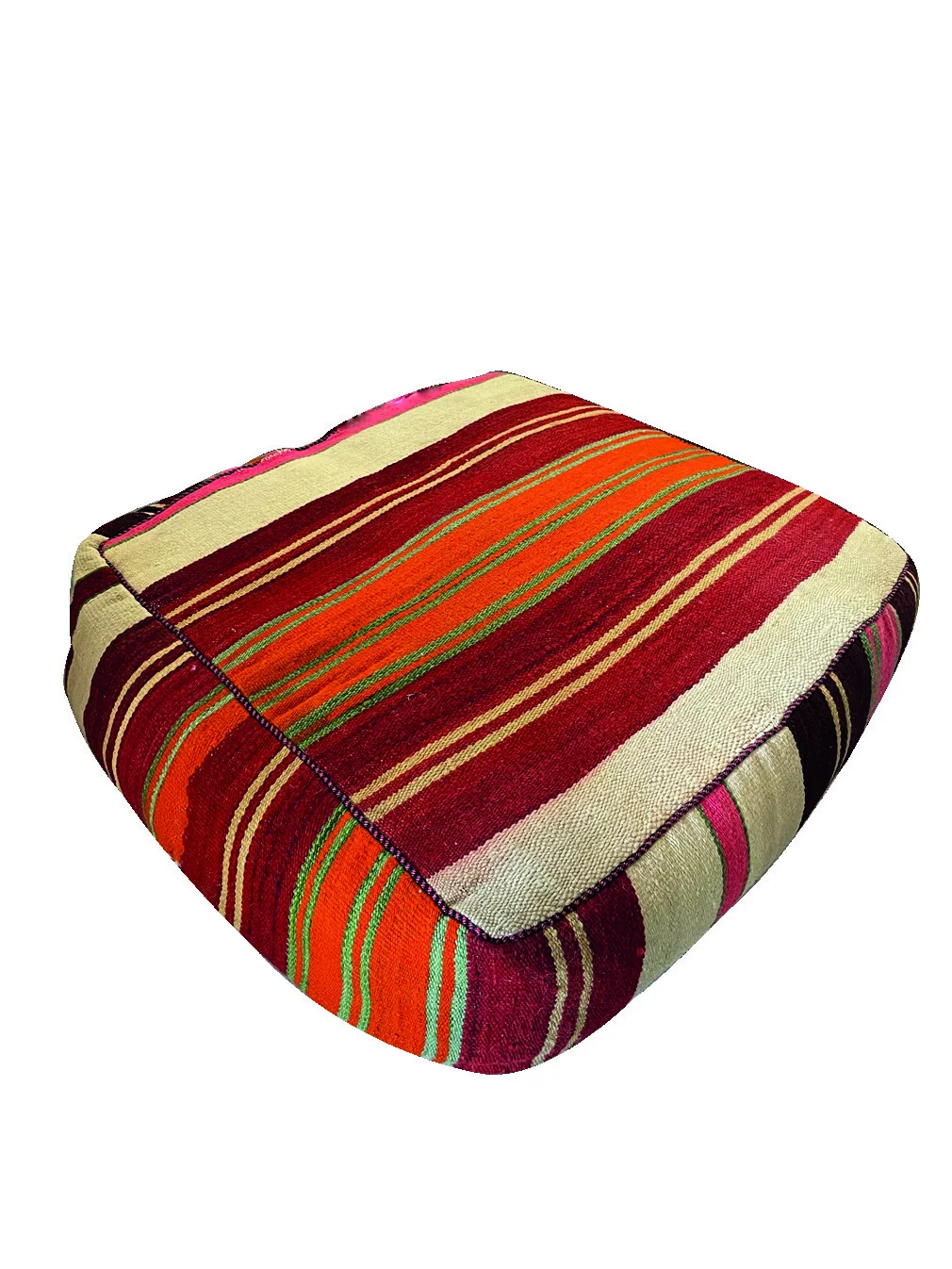 Pouf berbère à motif
