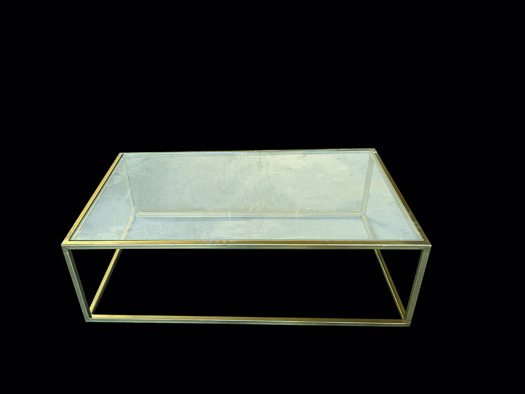 Table basse en fer