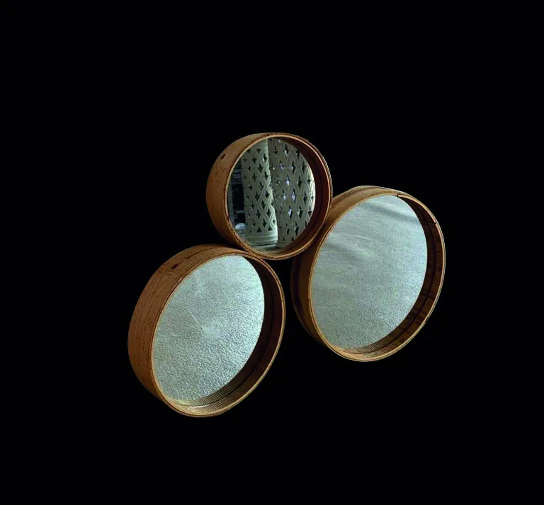 Trio de miroirs ronds