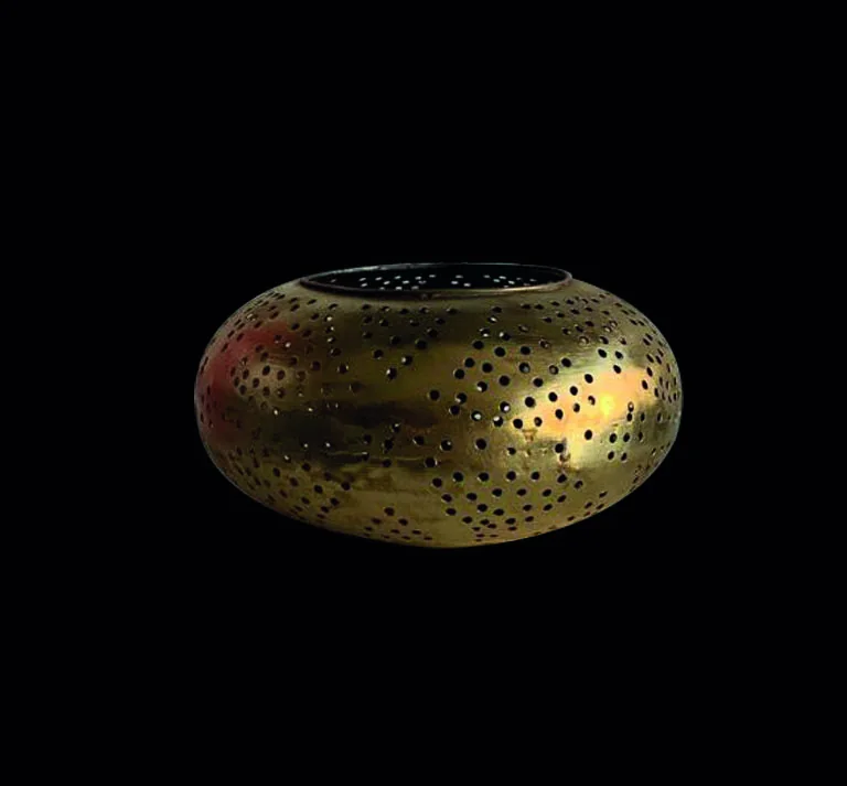 Boule à bougie en cuivre