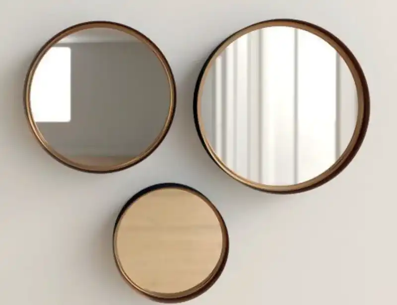 Trio de miroir rond — photo