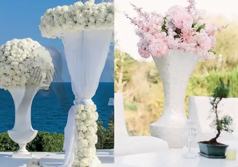 Vase géant blanc — photo